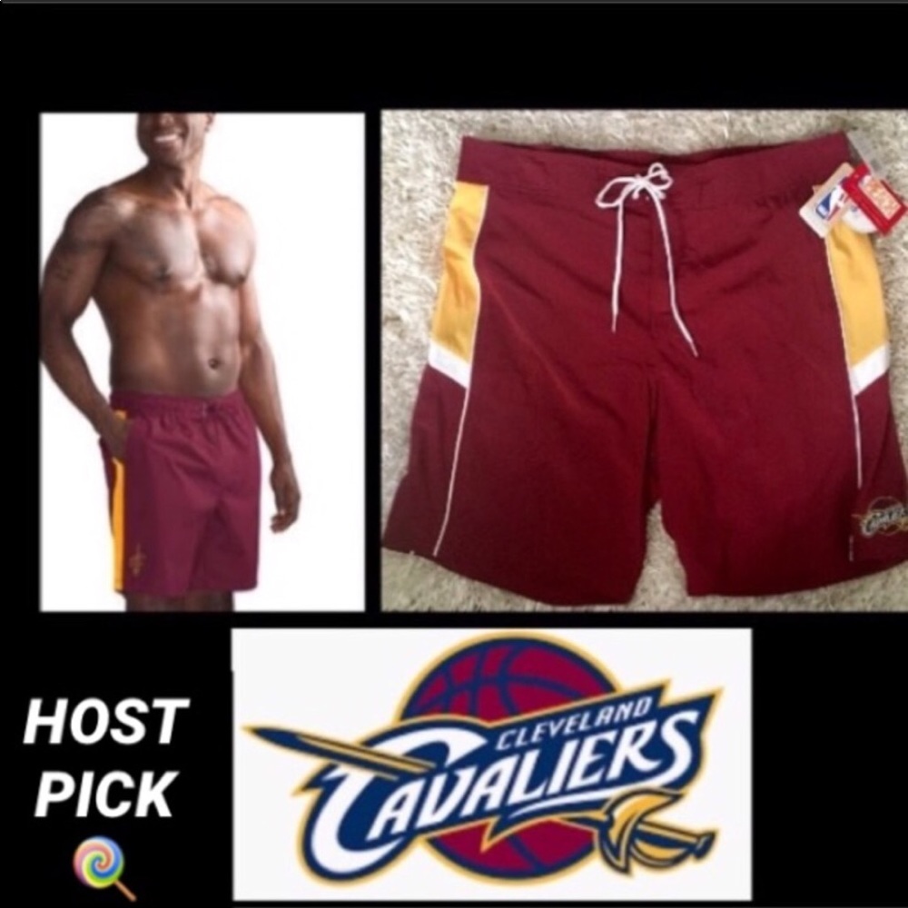 🔥NBA Cleveland Cavaliers Swim/Board Shorts
